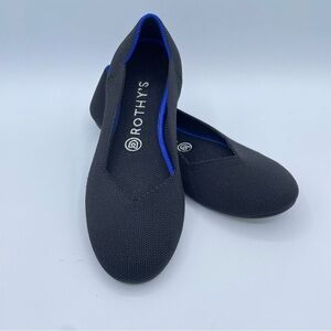 Rothy's Black and Blue Flats